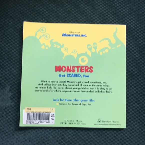 Disney Pixar monsters Inc. children’s book and stickers - Picture 2 of 14